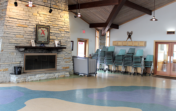 inside camp alice chester lodge