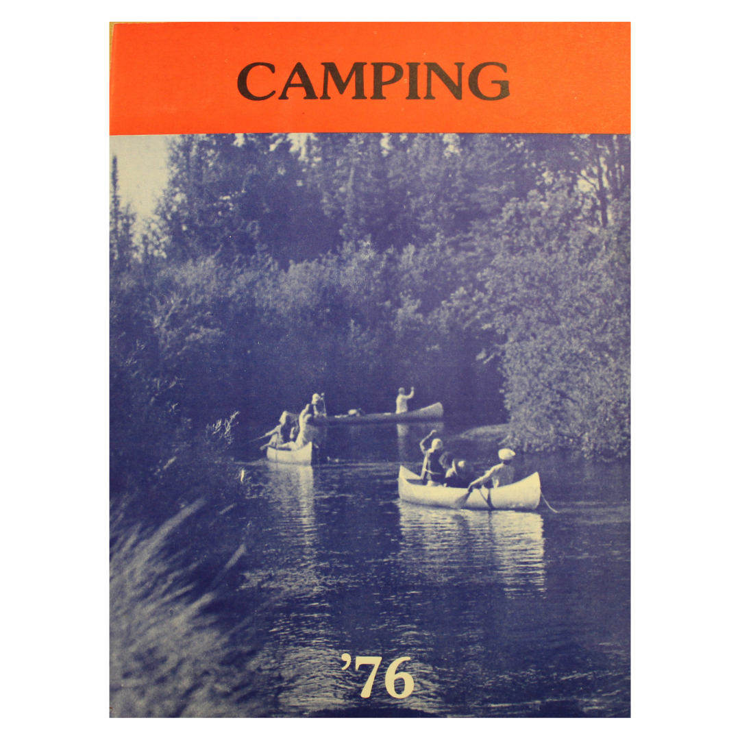 camping book from 1976