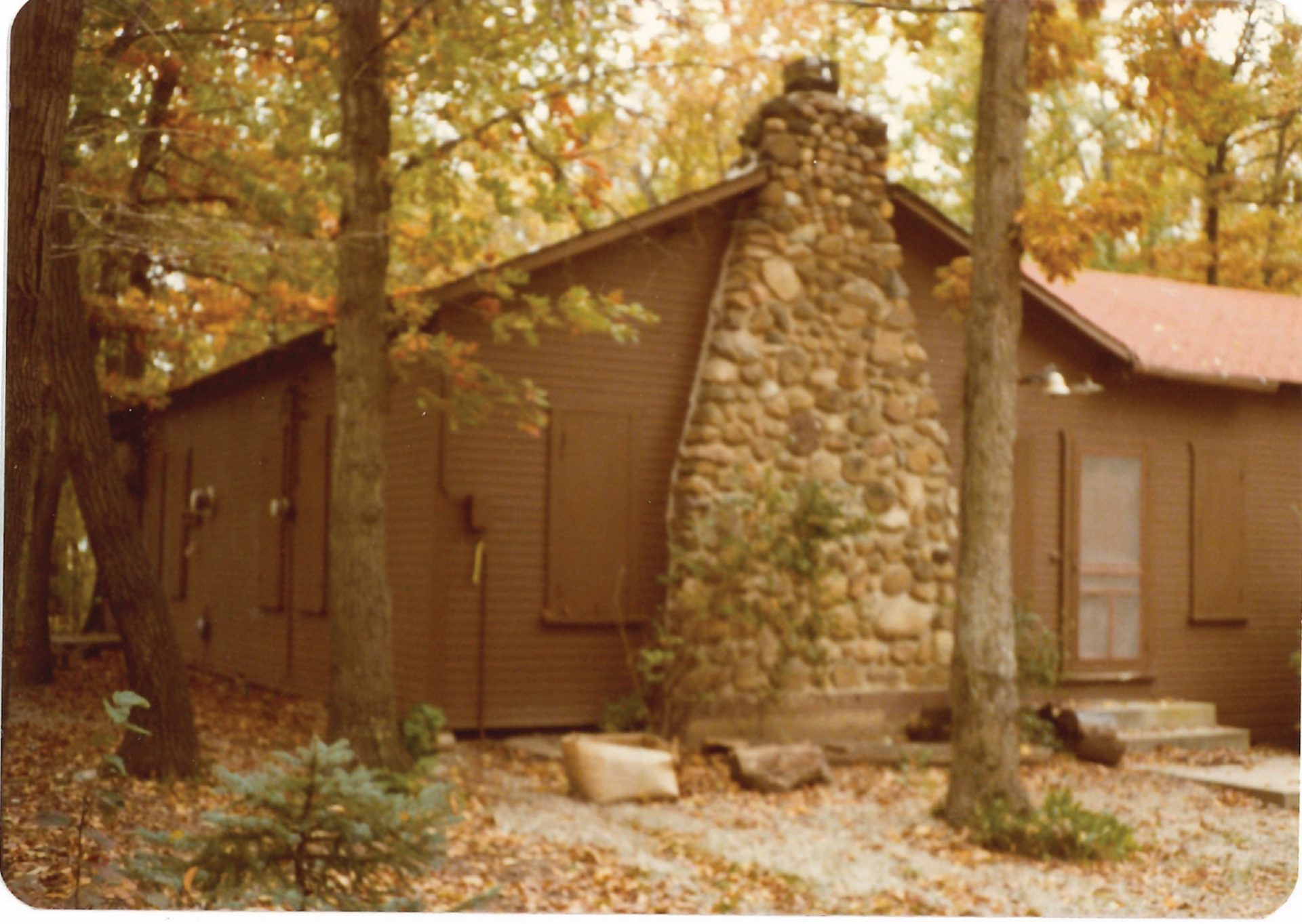 vintage photo of trefoil oaks property