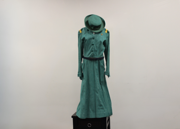 vintage historical girl scout uniform