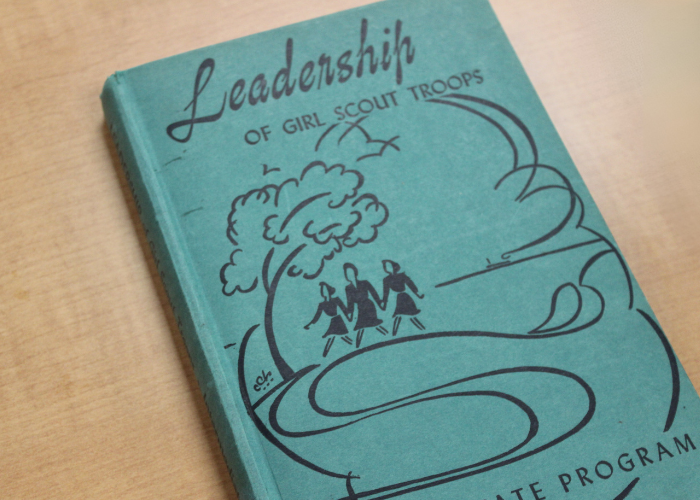 vintage historical girl scout leadership handbook