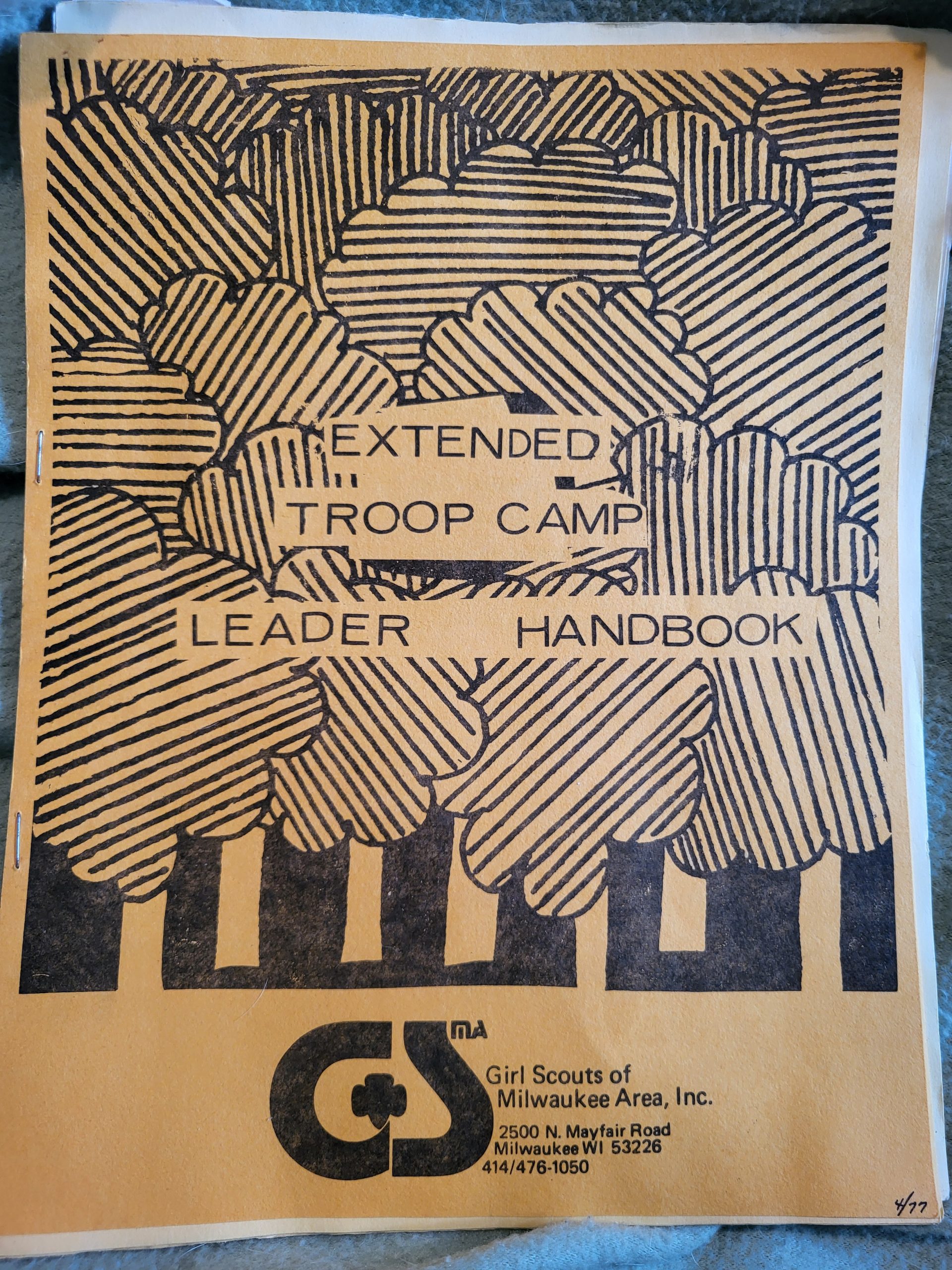 Extended troop camp leader handbook