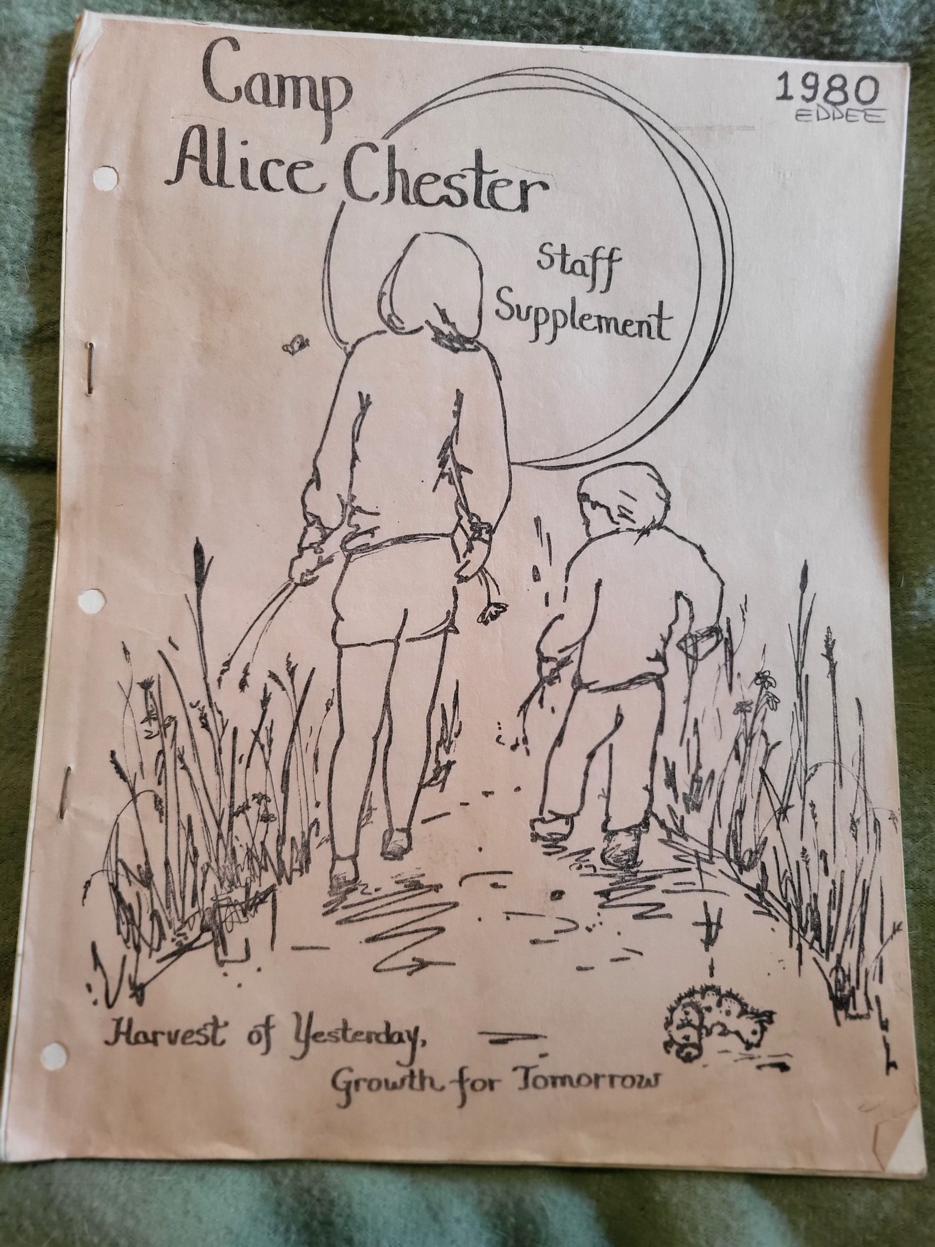Camp Alice Chester staff supplement
