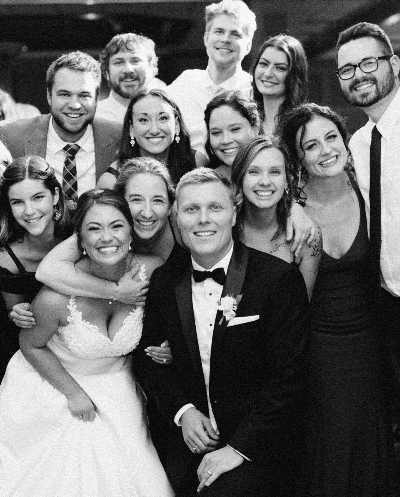 Day Camp by Community directors and volunteers attend wedding