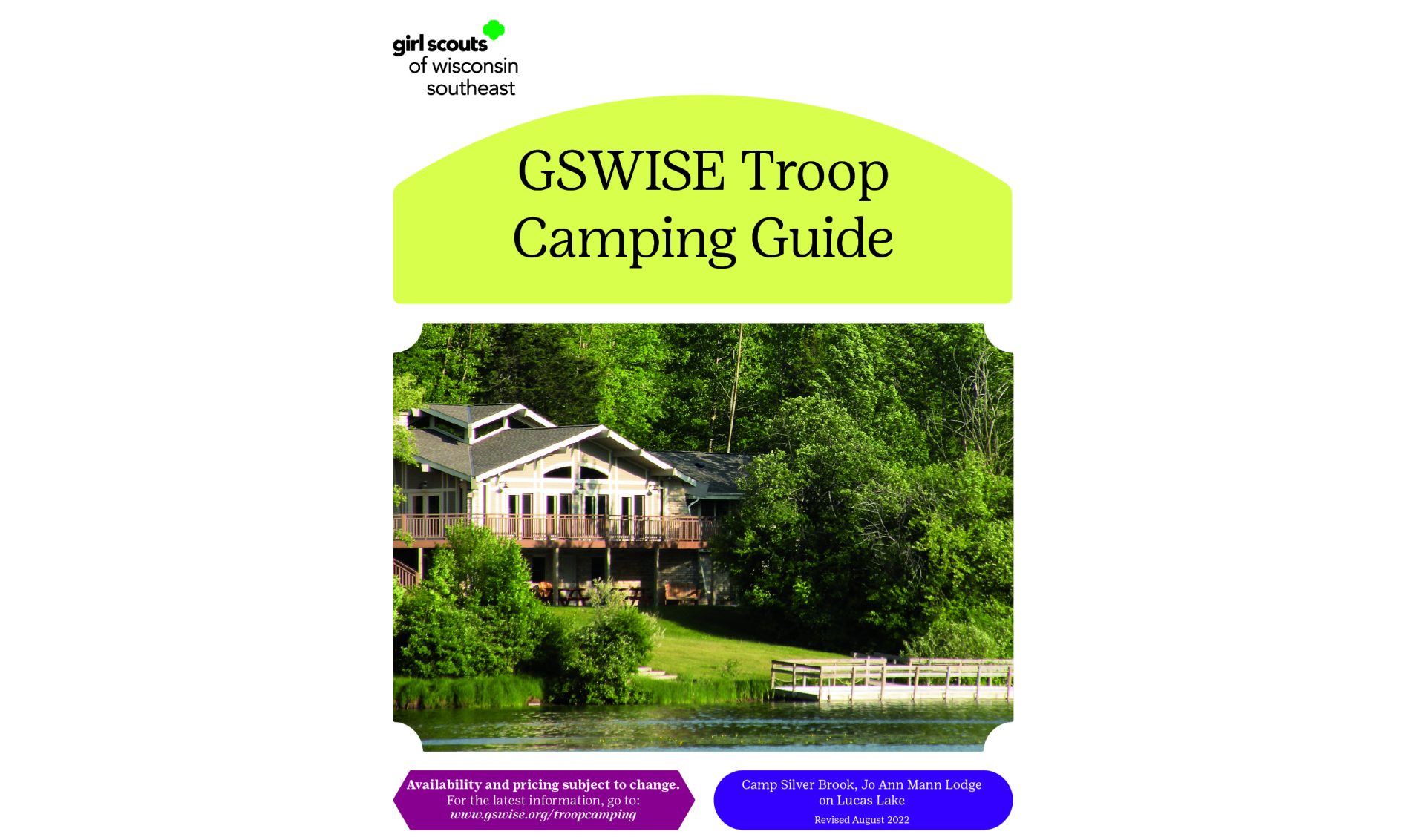 Cover of a Troop Camping Guide